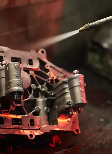 Sablage metal industriel