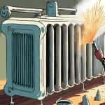 Illustration Sablage de radiateur : étapes essentielles et précautions à prendre