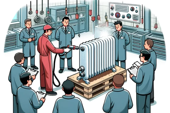 Illustration Qu'est-ce que le sablage de radiateur ?